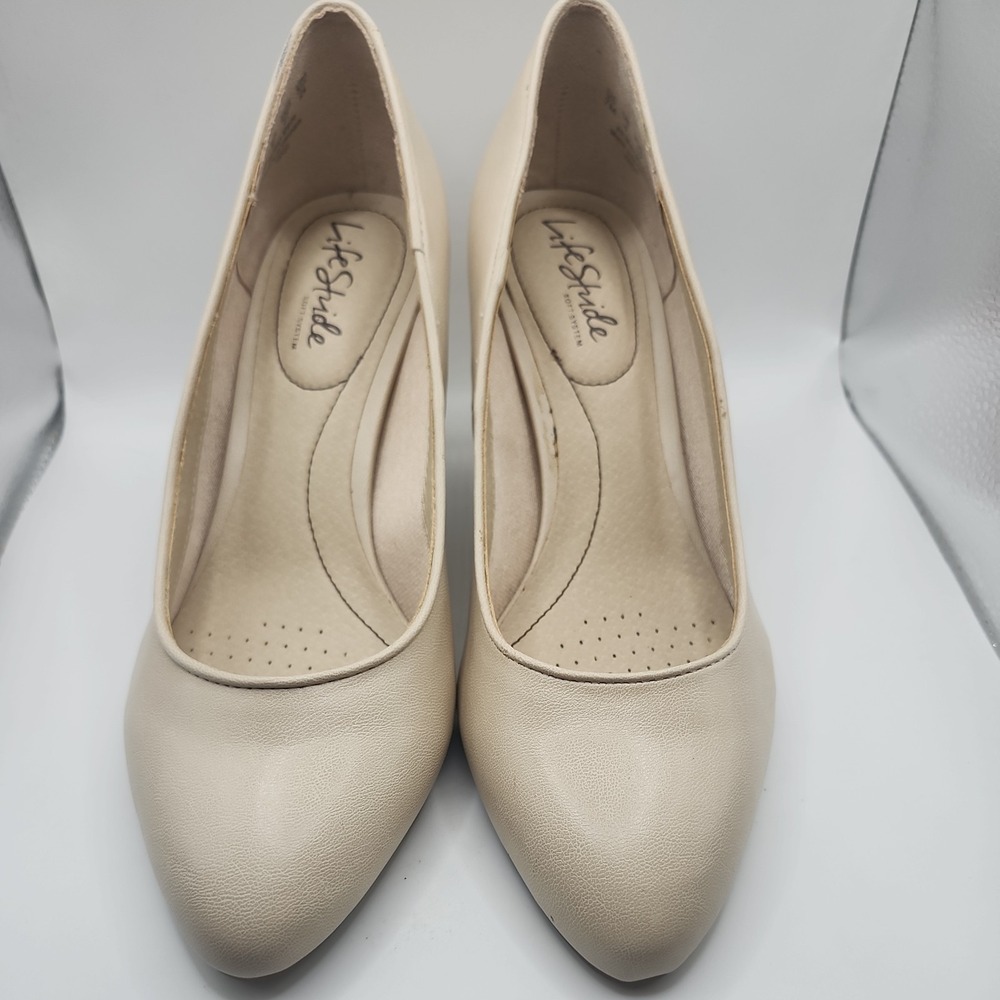 Excellent Condition Lifestride Flex light Beige Pump SZ 7M - Picture 9 of 9